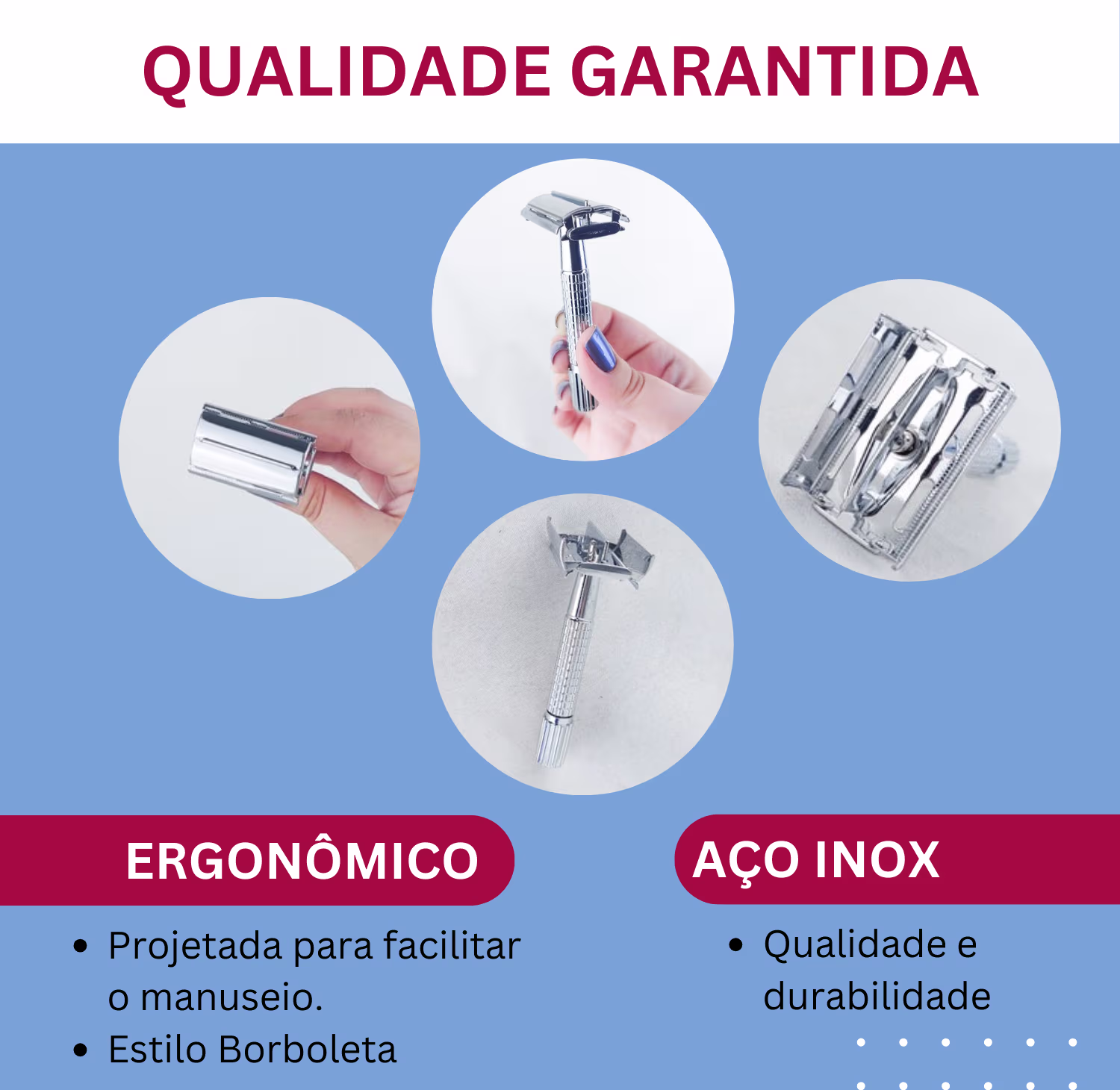 Kit NYBC Beauty Aparelho de Barbear, 10 Unidades.