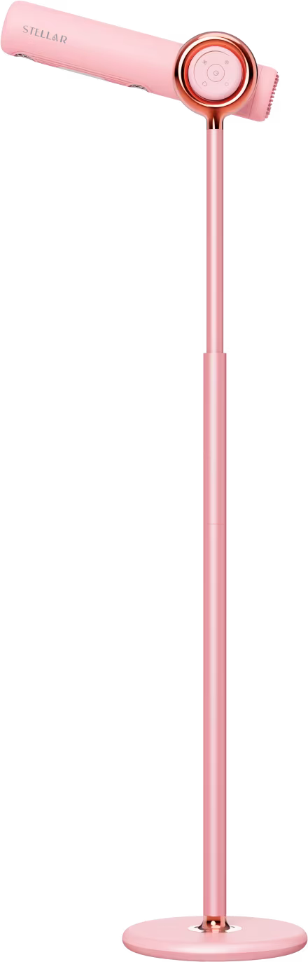 Secador de Cabelo Stellar Beauty Mãos Livres 220V Rosa, 1 produto.