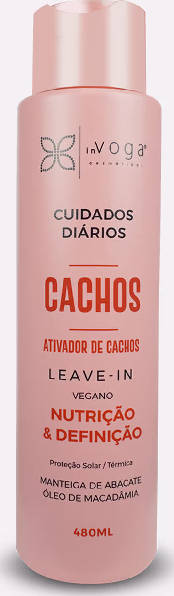 Leave-in Cachos da marca In Voga.
