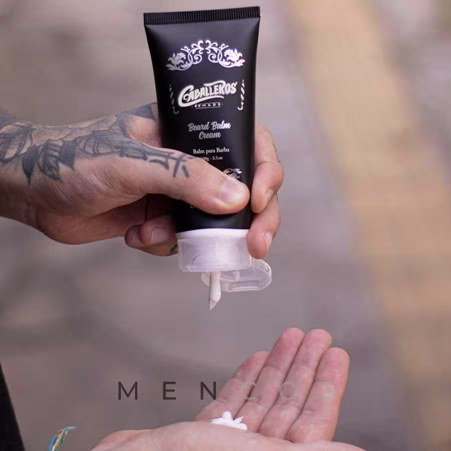 Balm para Barba Caballeros Beard Balm Cream. Volumetria de 100g.