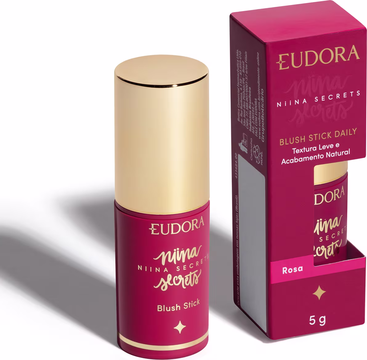 Dois produtos, um dentro da caixa da embalagem e outro sem embalagem.