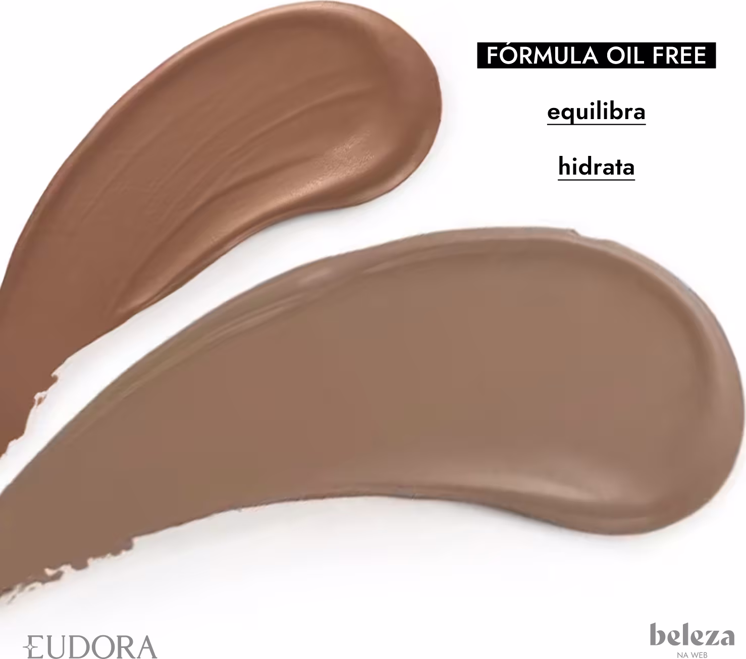 Formula oil free, equilibra, hidrata.