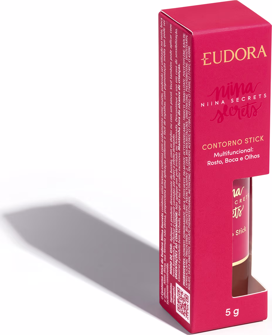Contorno em Bastão Eudora Niina Secrets Stick Multifuncional Cor 3, 5g.