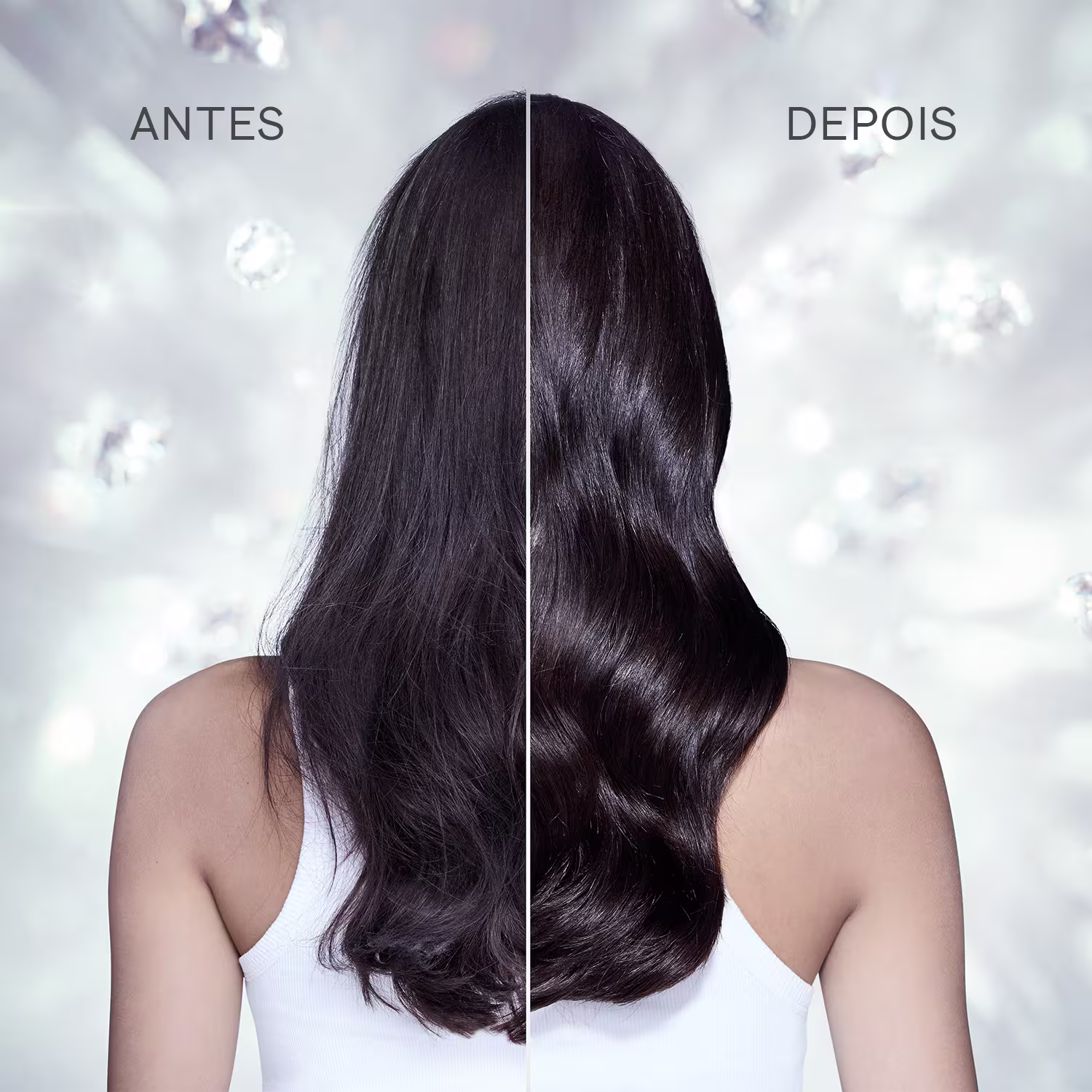 Antes e depois do uso