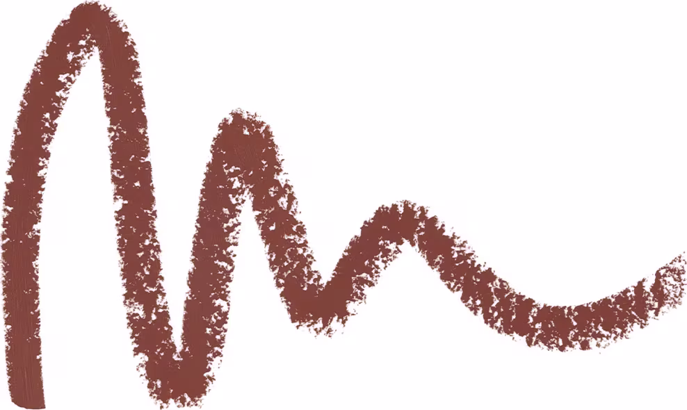Indicação da textura do produto: textura irregular e aparência aveludada, com uma consistência macia. Em um tom de castanho profundo.