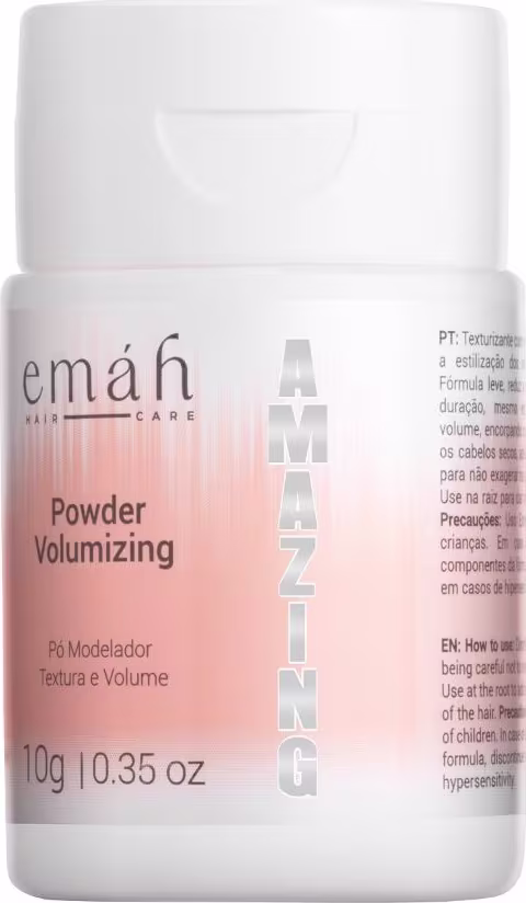 Pó Modelador Capilar Emáh Hair Care Amazing, 10g.