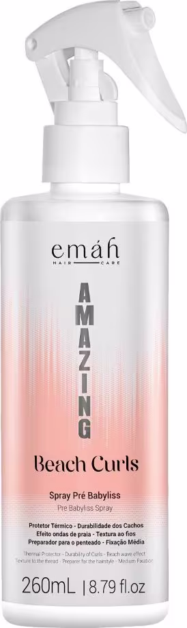 Spray Pré Babyliss Emáh Hair Care Amazing, 260ml.