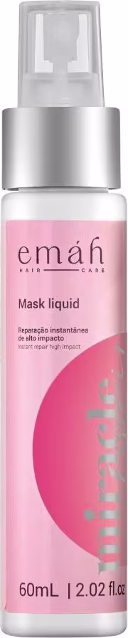 Kit Emáh Hair Care Miracle Repair Five Intense, 5 produtos.