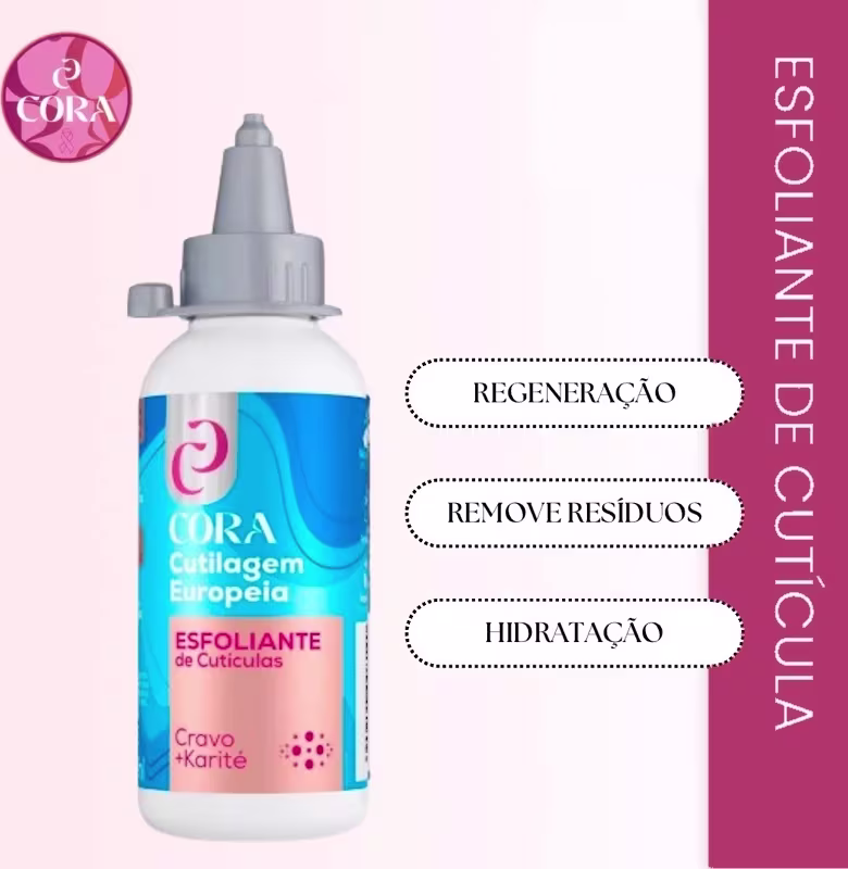 Kit Cora Brasil Cutilagem Europeia Trio, 3 produtos.