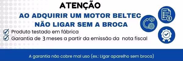 Kit Beltec Micromotores LB50 Power, 6 produtos.