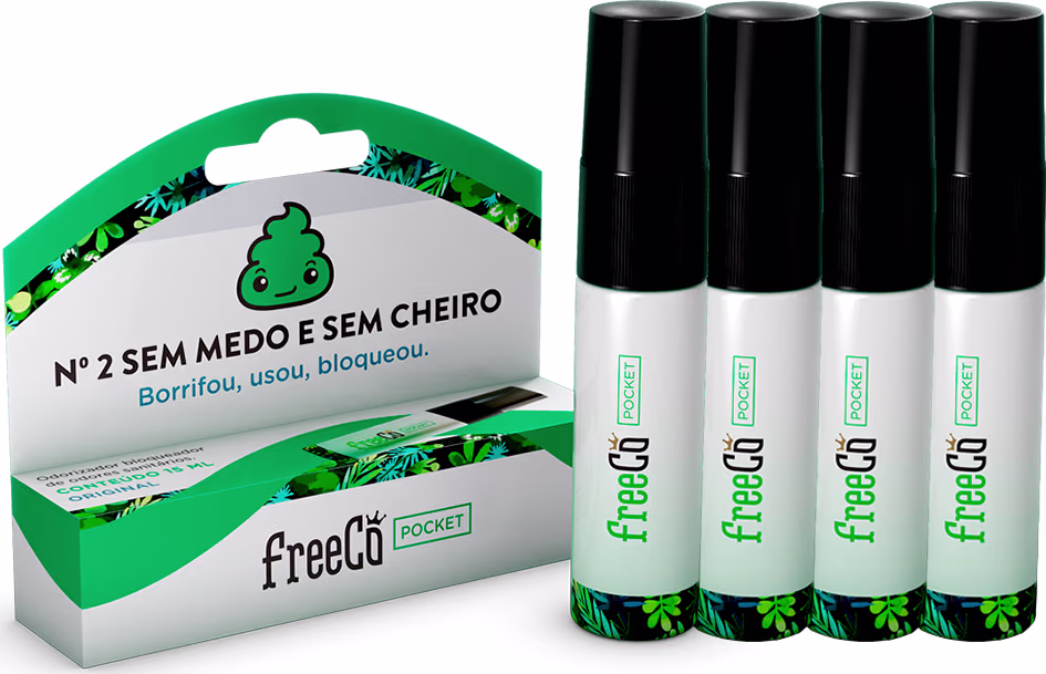 Kit FreeCô Pocket Quarteto, 4 unidades.