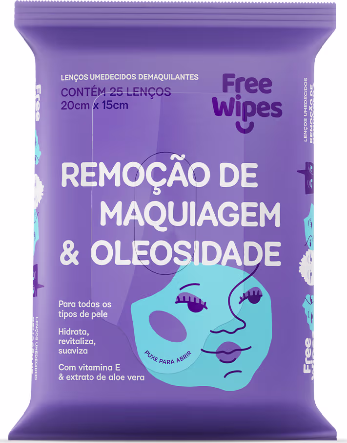 Kit Free Wipes Full Squad, 4 produtos.