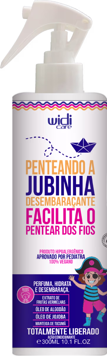 Kit Widi Care Jubinha Quinteto Infantil, 5 produtos.