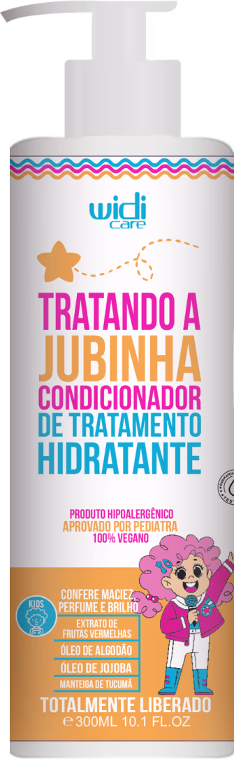 Kit Widi Care Jubinha Quinteto Infantil, 5 produtos.