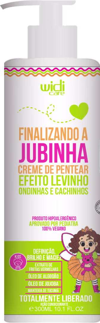 Kit Widi Care Jubinha Quinteto Infantil, 5 produtos.