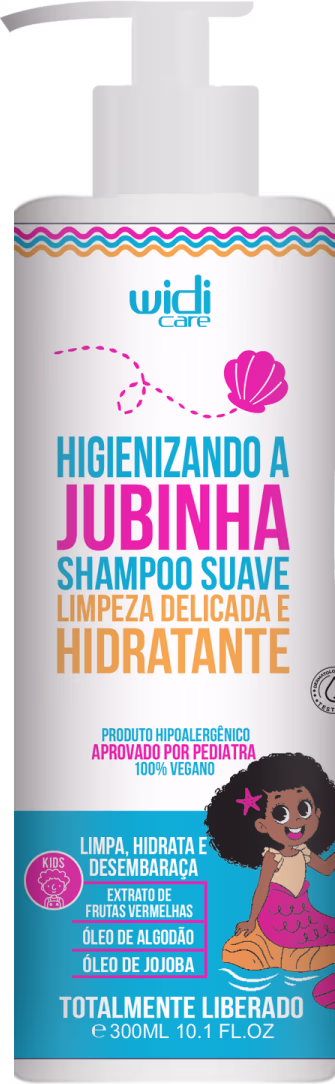 Kit Widi Care Jubinha Quarteto Power, 4 produtos.