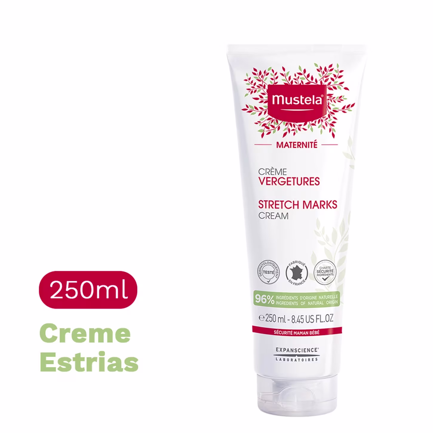 Creme estrias, 250ml.