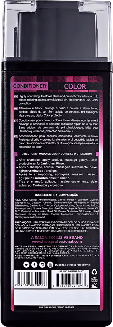 Kit TRUSS Color + Uso Obrigatório Oil Trio, 3 produtos.