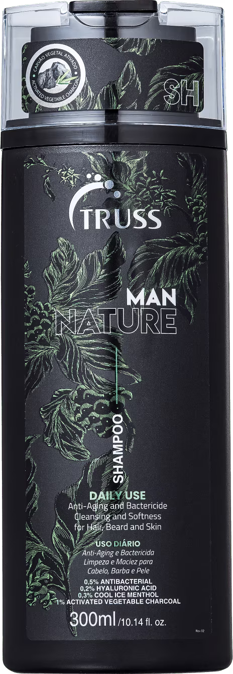 Kit TRUSS Man Nature + Uso Obrigatório Oil Trio, 3 produtos.