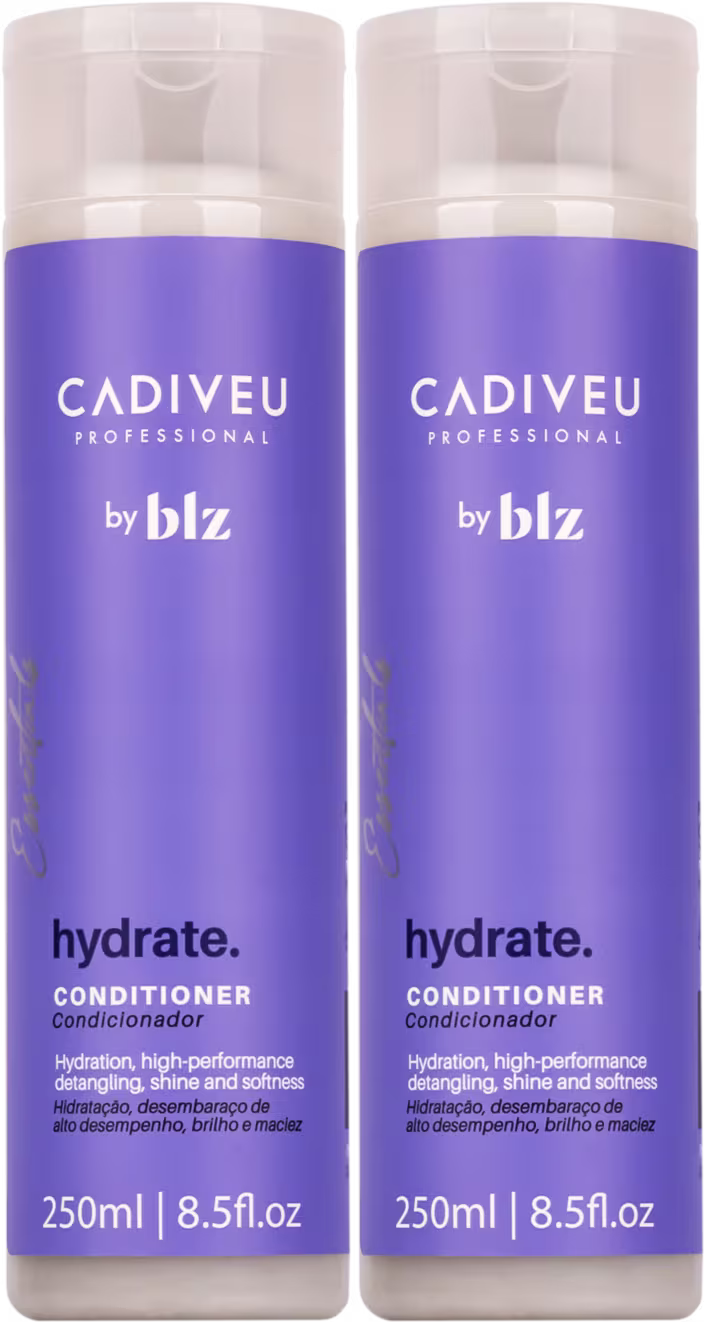 Kit Cadiveu Professional Essentials Hydrate by BLZ com dois Condicionadores de 250ml cada