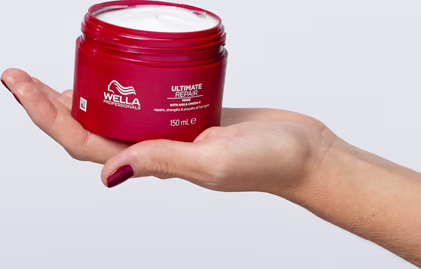Kit Wella Professional Ultimate Repair Trio, 3 produtos.
