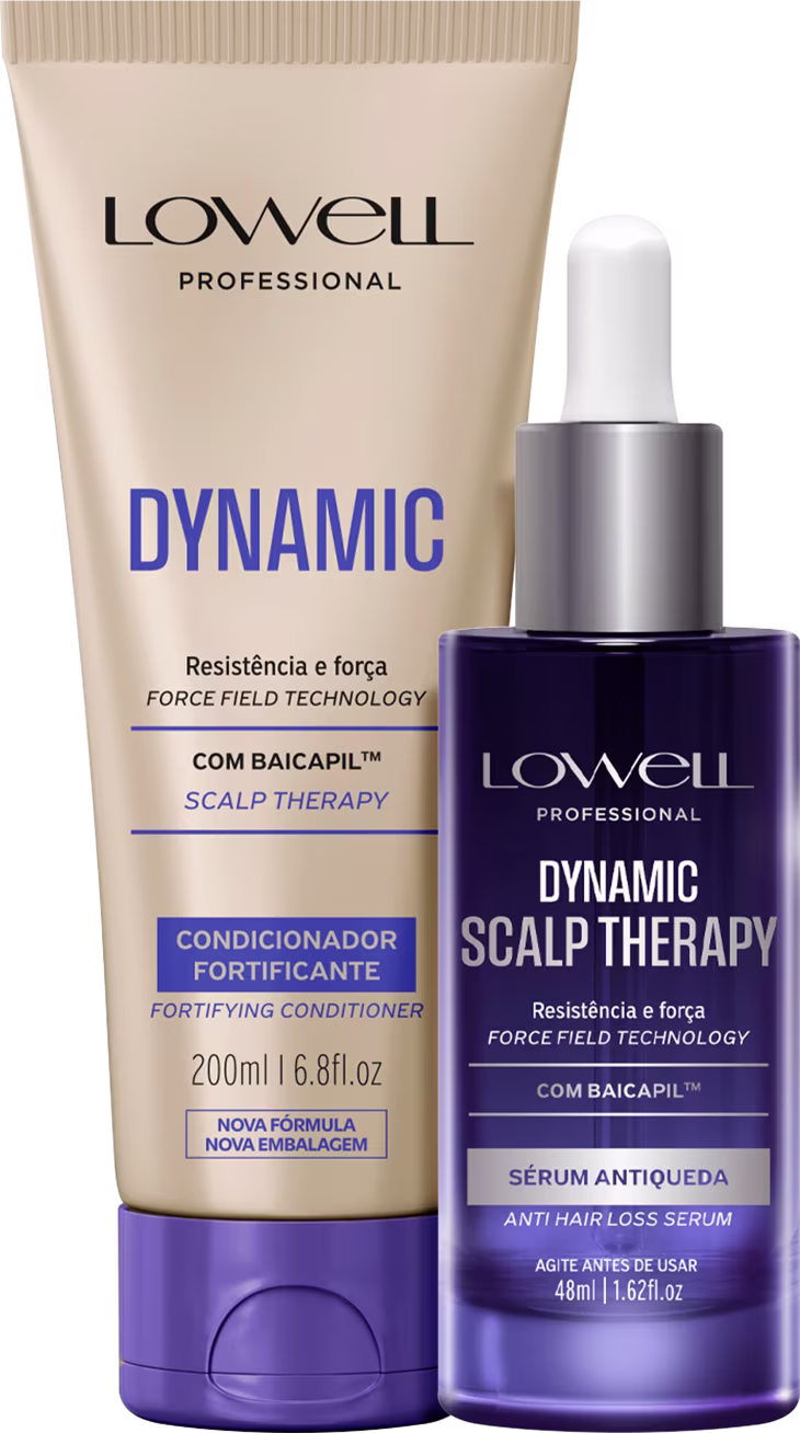 Kit Lowell Dynamic Scalp Therapy Duo Care, 2 produtos.