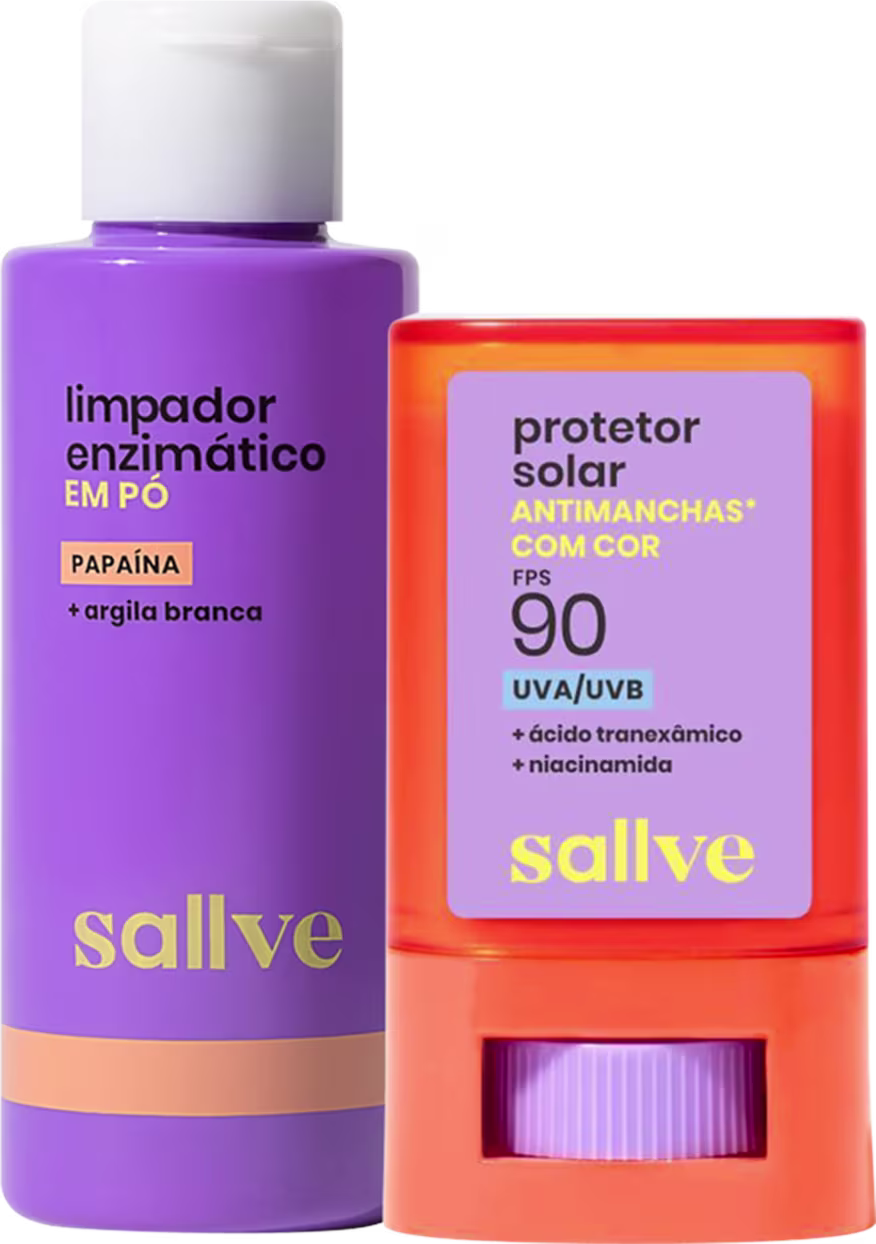 Kit Sallve Dupla Queridinhos da Rede Vizinha Com Cor 8, 2 produtos.