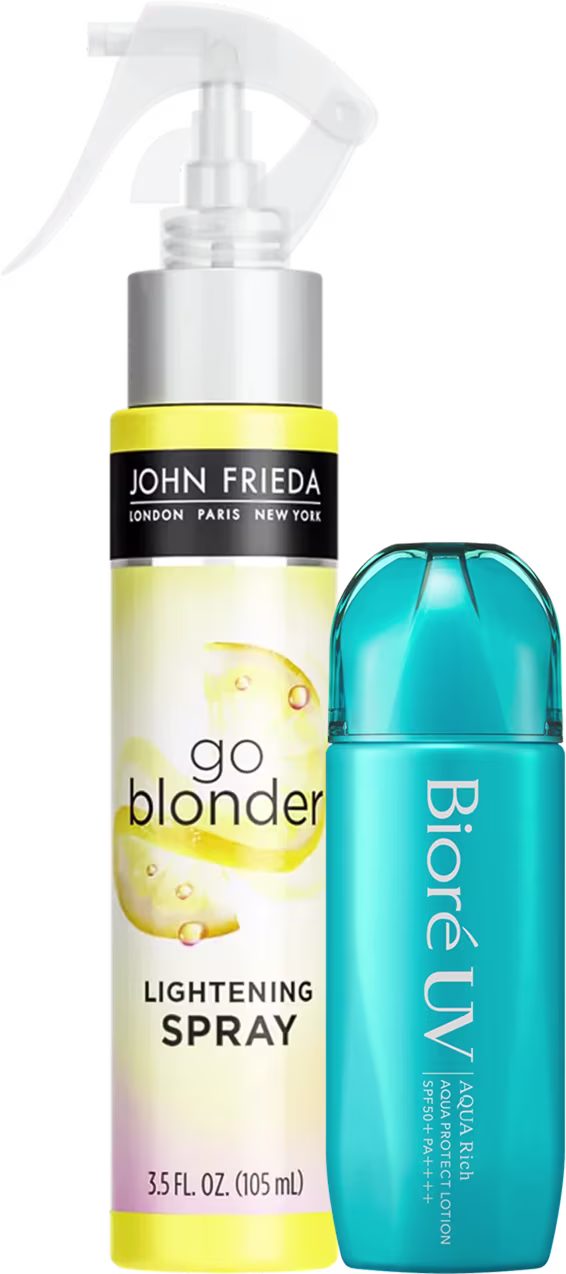 Kit Beleza na Web Dupla Proteção UV Aqua Rich, 2 produtos.