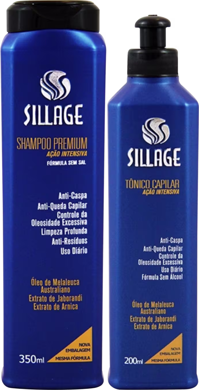 Kit Sillage Ação Intensiva Duo Home Care, 2 produtos.