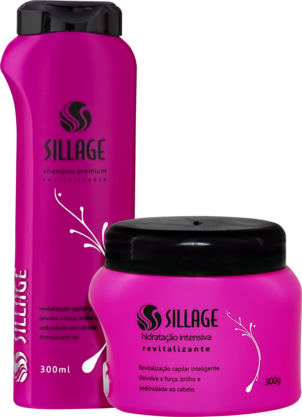 Kit Sillage Intensiva Revitalizante Duo Care, 2 produtos.
