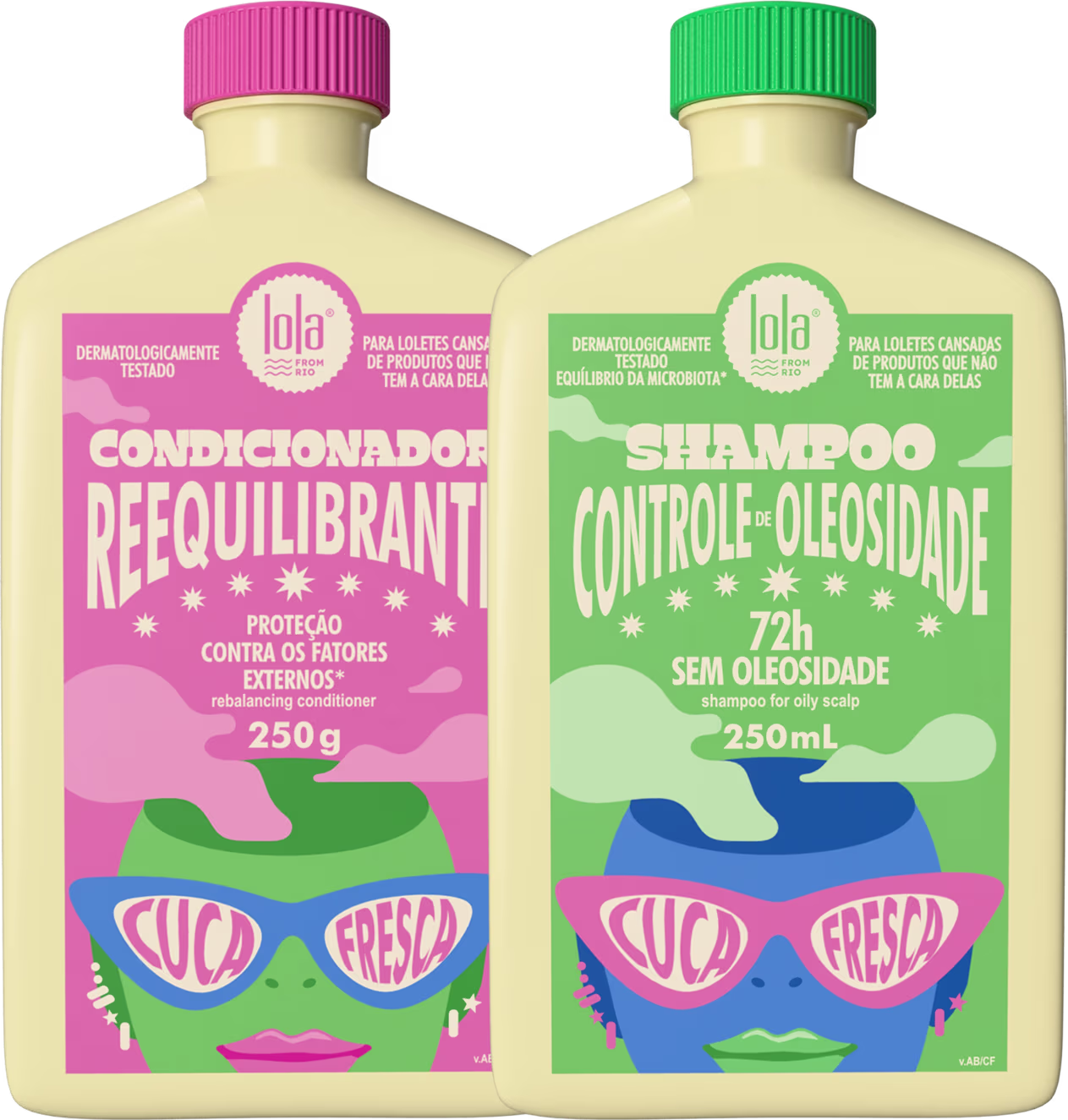 Kit Lola from Rio Cuca Fresca Dupla Ação, 2 produtos.