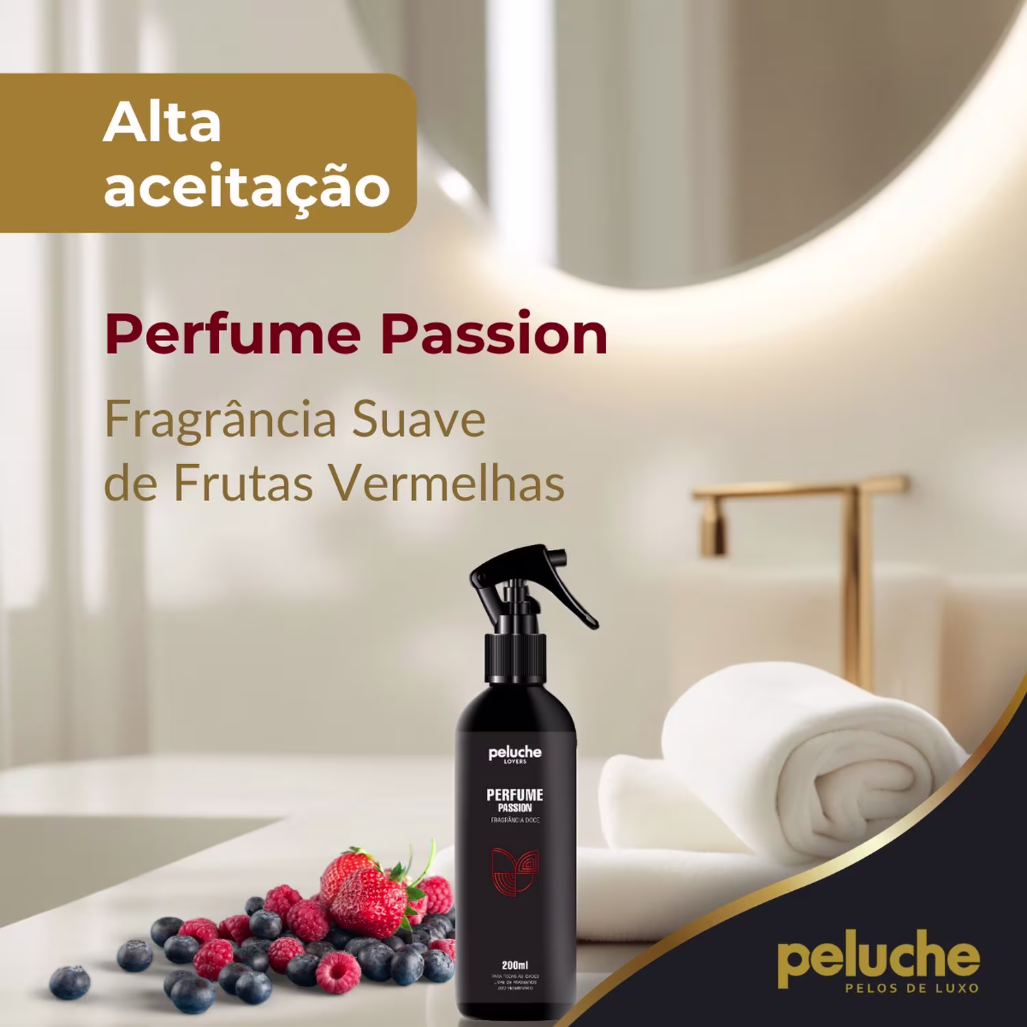 Kit Peluche Pitanga Negra Trio, 3 produtos.