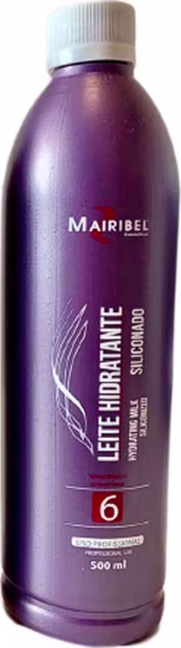 Condicionador Mairibel Leite Hidratante Siliconado, 500ml.
