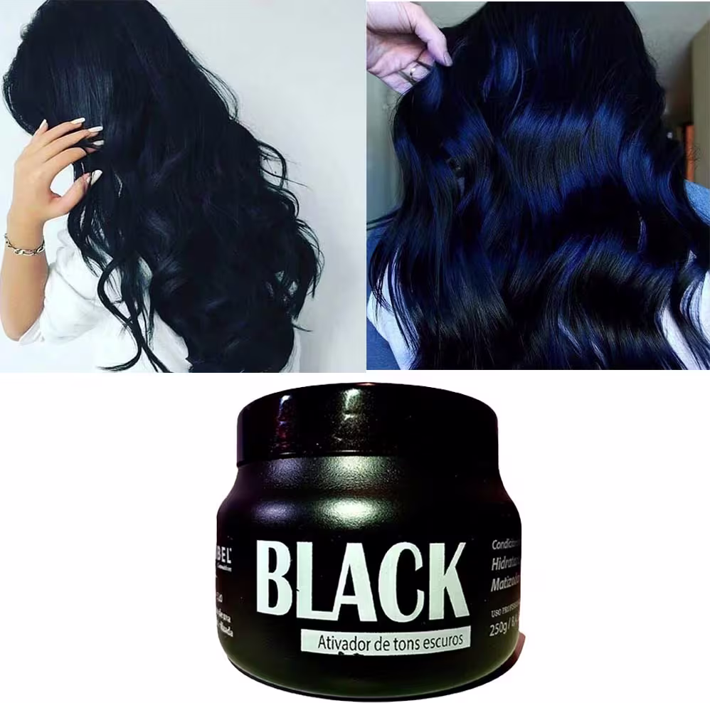 Condicionador Hidratante Matizador Mairibel Black, 250g.