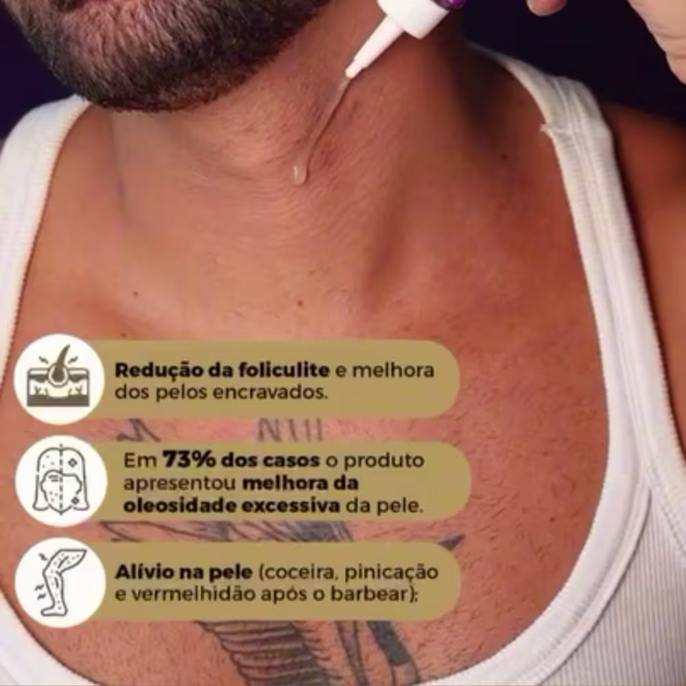 Solução para Foliculite e Pelos Encravados Bio Soft Lisa, 30ml.
