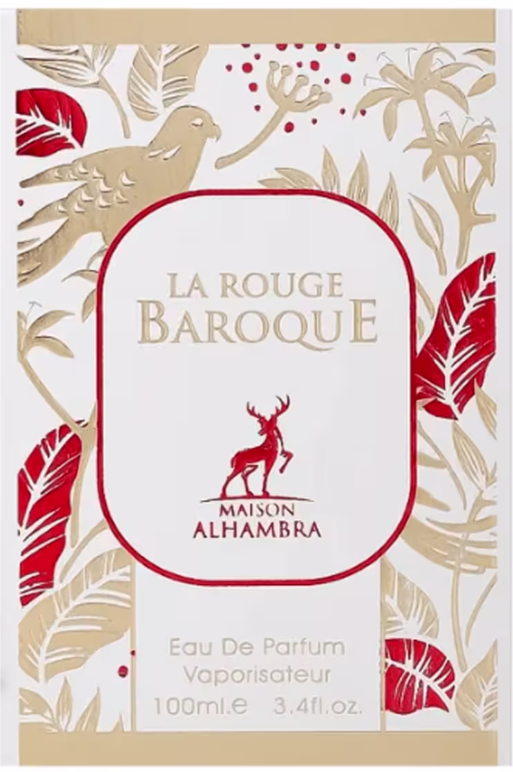Perfume Unissex La Rouge Baroque Maison Alhambra EDP, 100ml.
