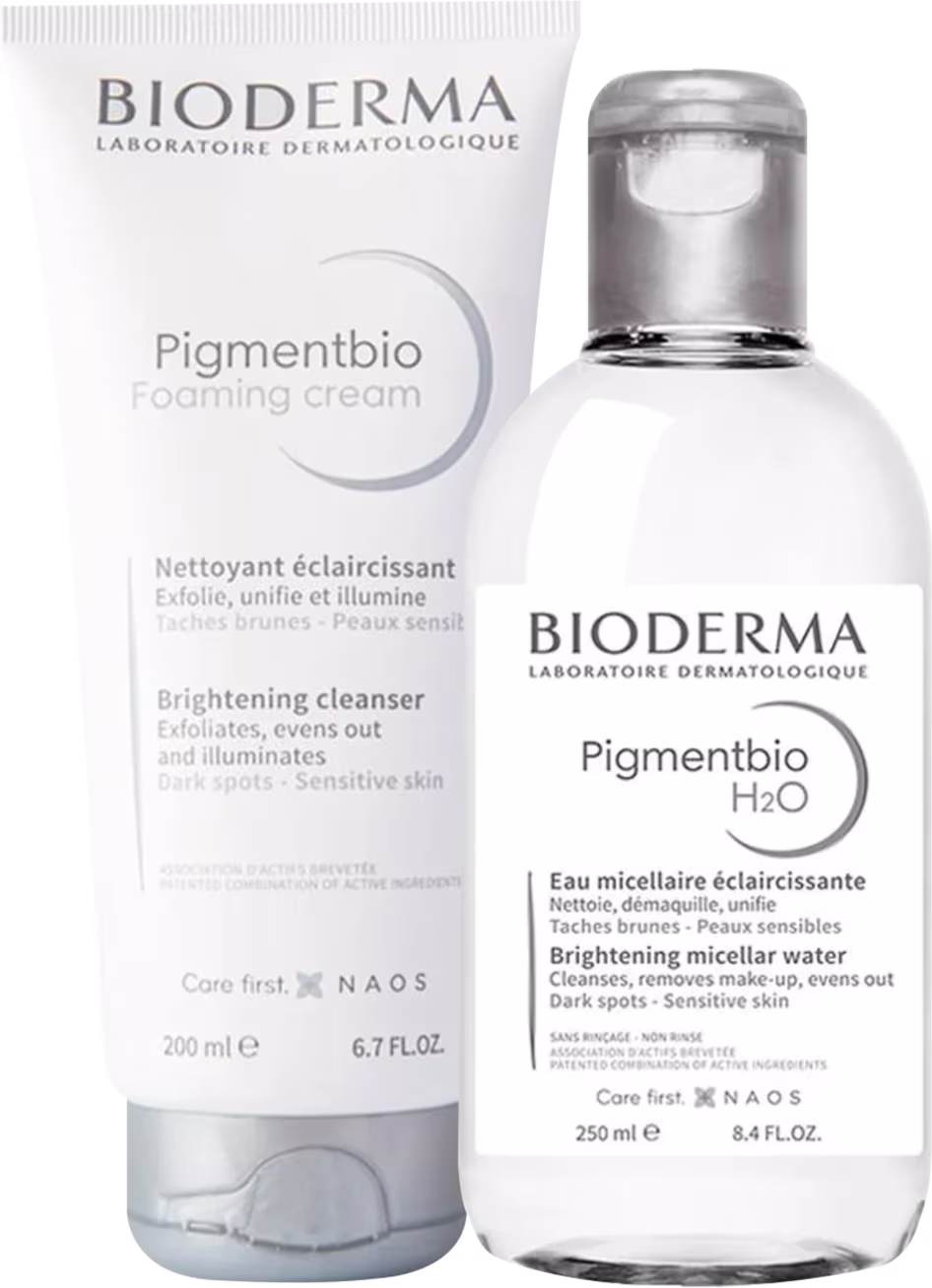 Kit Bioderma Pigmentbio - Sabonete Líquido 200ml e Água Micelar H2O 250ml