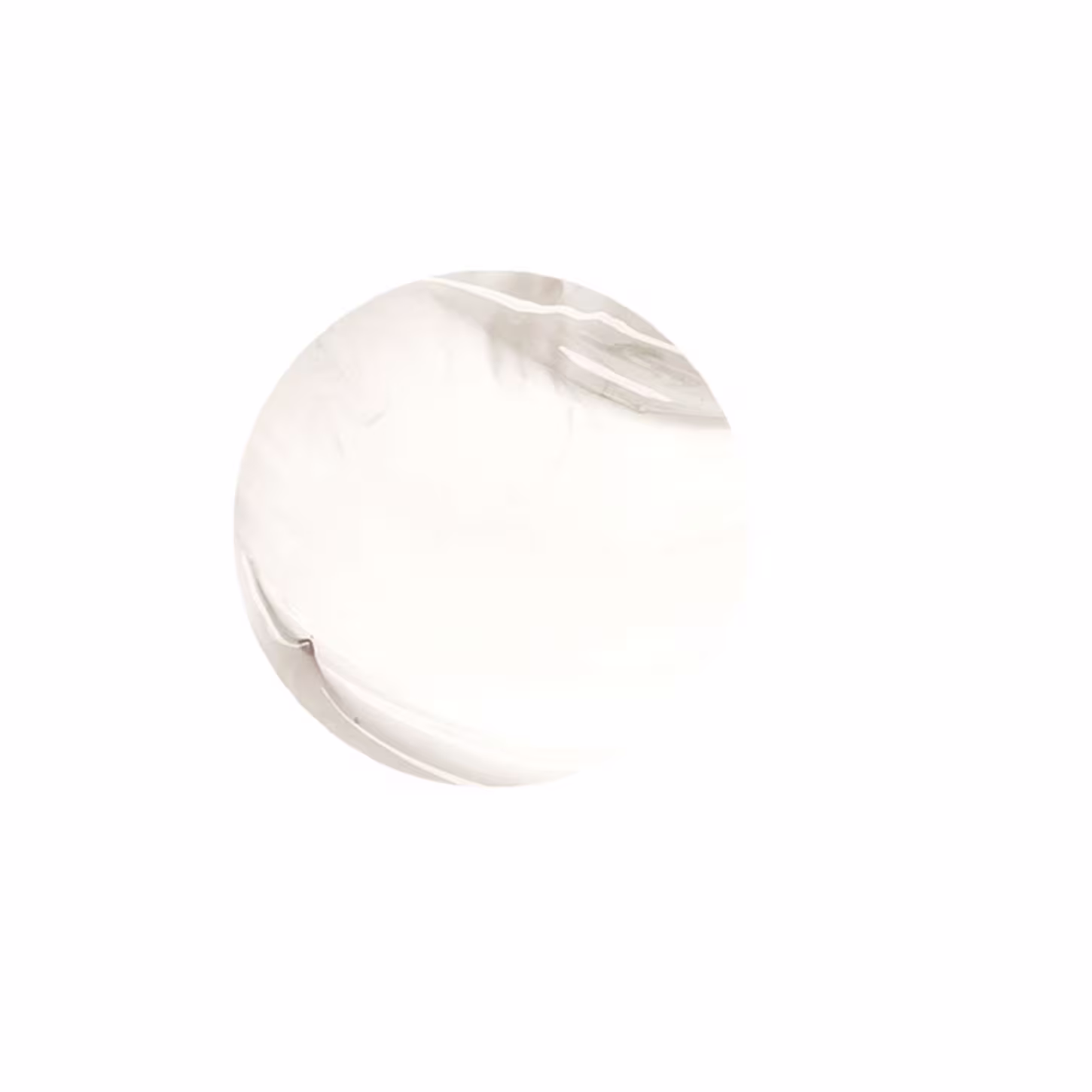 Cor do gloss labial. No caso, é uma cor branca.