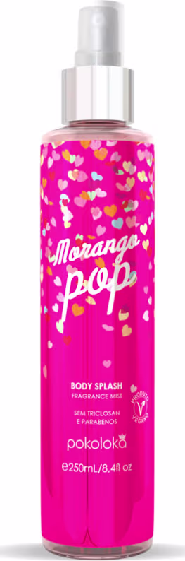 Body Splash Pokoloka Morango Pop 250ml