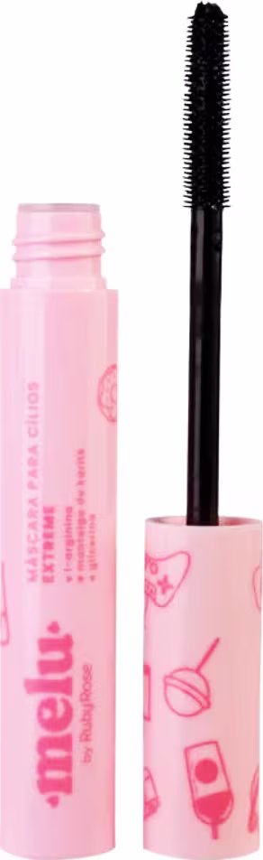 Máscara para Cílios Ruby Rose Melu Extreme, 4g.