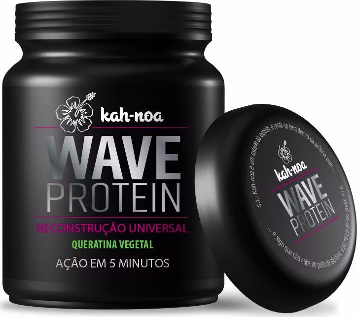 Kit Kah-Noa Wave Protein + Nutri-Shake, 2 produtos.