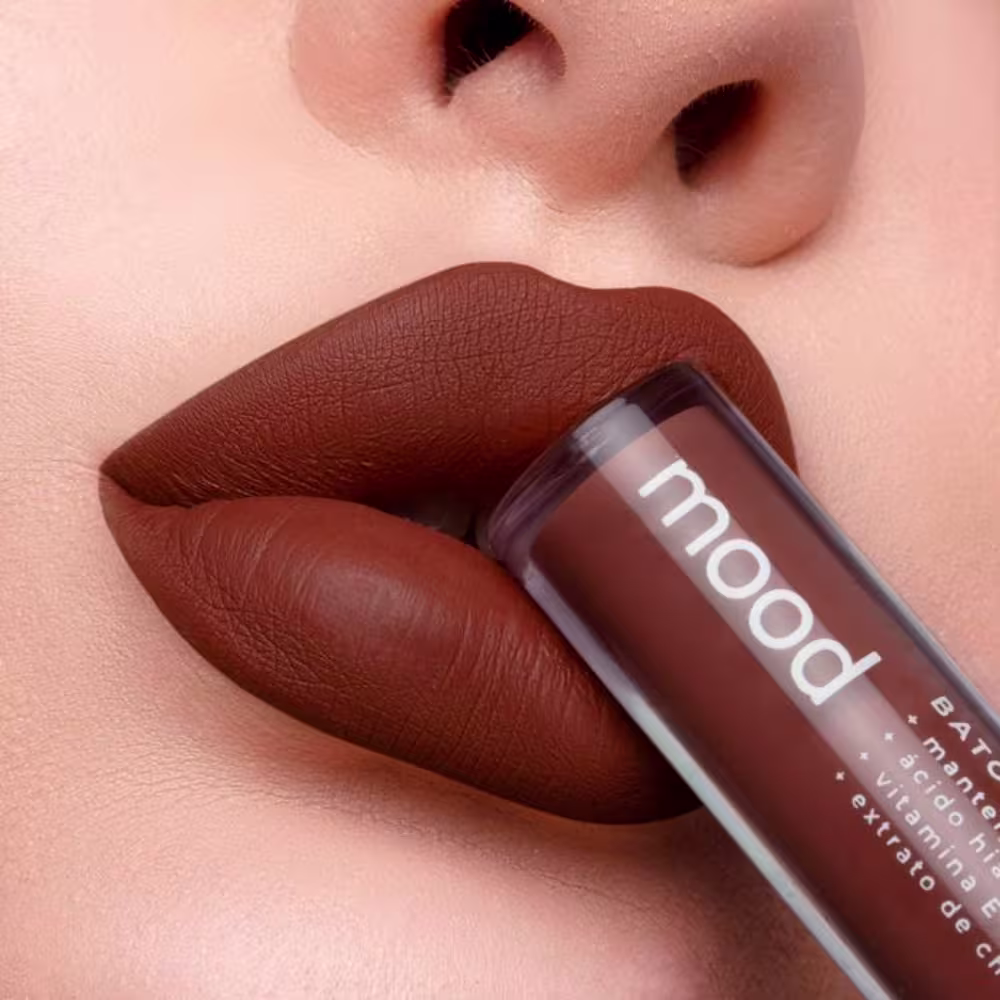 Batom Líquido Ruby Rose Mood Sympathy 14, 3,2ml.