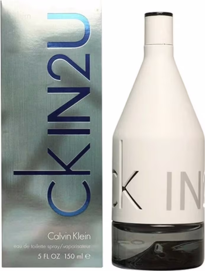 Perfume masculino CK in2U For Him de Calvin Klein. Volumetria 150ml