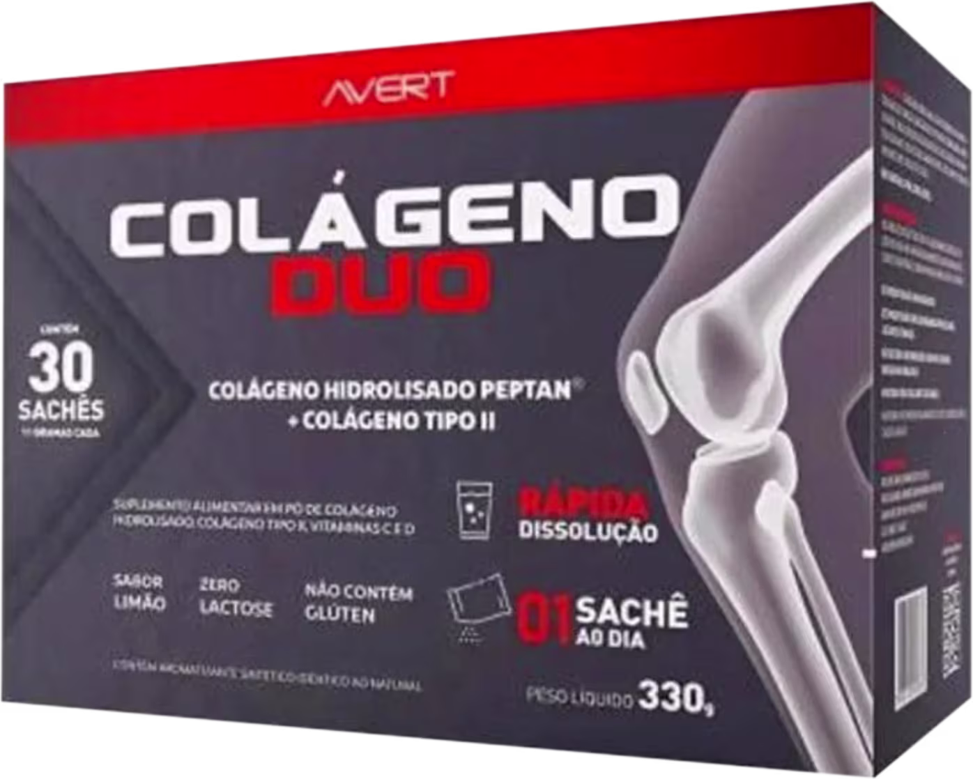 Suplemento Alimentar Biolab Colágeno Duo, 30 sachês.