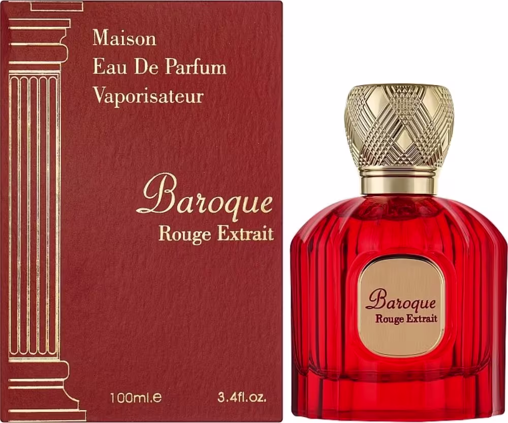 Perfume Feminino Baroque Rouge Extrait Maison Alhambra EDP, 100ml.