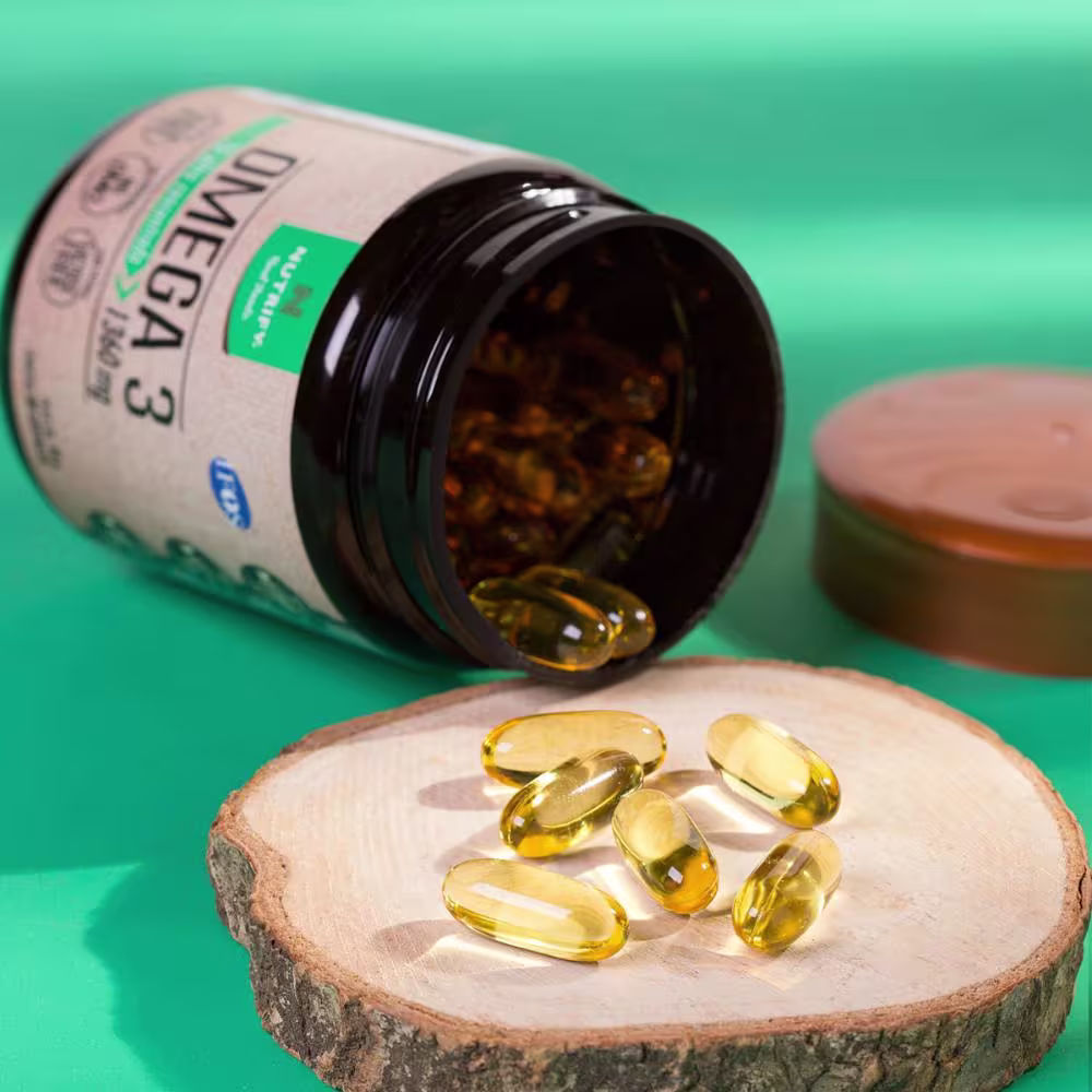 Suplemento Alimentar Nutrify Ômega 3 TG Ultraconcentrado 1360mg (120 Cápsulas).