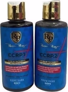 Kit Robson Peluquero CCRP .1 e .2 Carvão Ativado, 2 produtos.