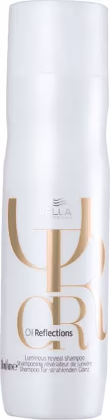 Shampoo da linha Oil Reflections da marca Wella Professionals.