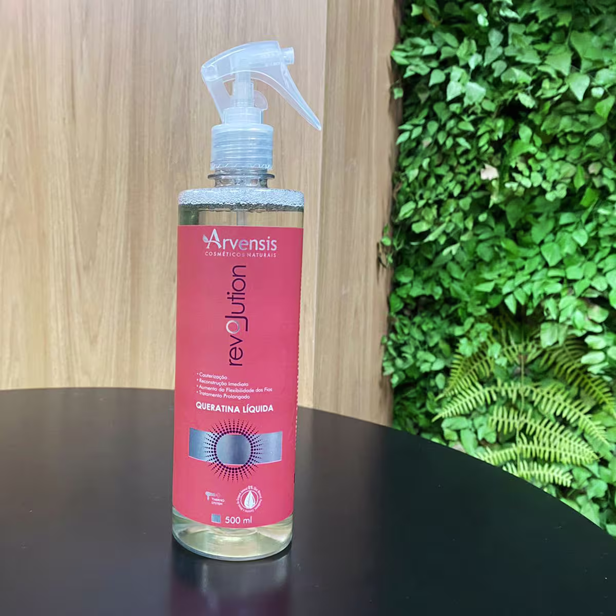 Queratina Líquida Arvensis Cosméticos Naturais. Volumetria 500ml