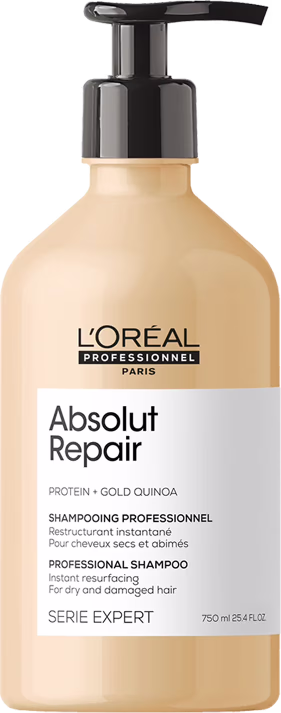 Kit L'Oréal Professionnel Serie Expert Absolut Repair Gold Quinoa + Protein Dupla Ação, 2 produtos.